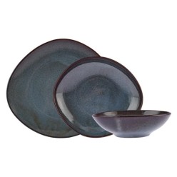 Emsan New Age Stoneware 18 Parça 6 Kişilik Yemek Takımı Yeşil