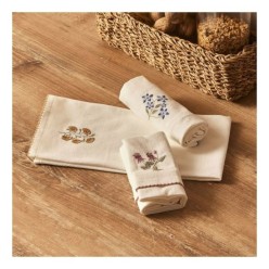 Emsan Gift 3'lü Kurulama Bezi Ekru