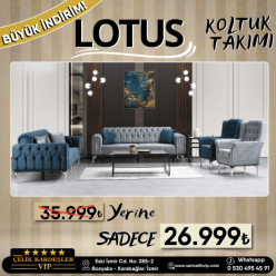 Lotus Koltuk Takımı