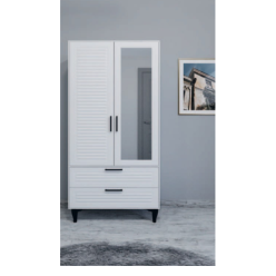 Armoni İki Kapılı Beyaz Dolap