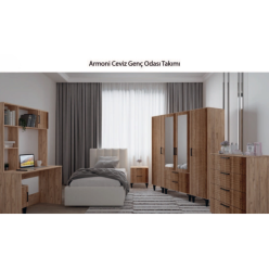 Armoni Ceviz Genç Odası Takımı
