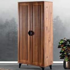 Alya Vakum Çok Amaçlı Ceviz Dolap