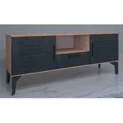 Armoni Ceviz Antrasit TV Sehpa