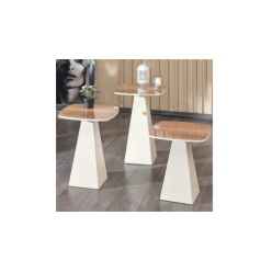 5141 Krem Yan Sehpa 3'Lü