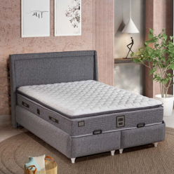 Safir Yatak+Baza+Başlık (150 x 200) 