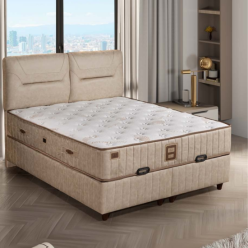 Pırlanta Yatak+Baza+Başlık (140 x 190) 