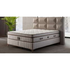 Akdeniz Sert Yatak+Baza+Başlık (160 x 200) 