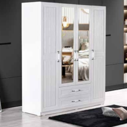 Royal 4 Kapaklı Elbise Dolabı