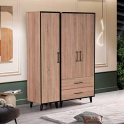 Nova 3 Kapaklı Elbise Dolabı