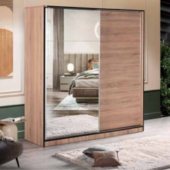 Nova Sürgülü  Elbise Dolabı (180cm)