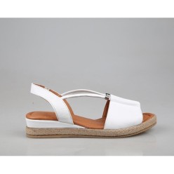 Zeyn 1276 Hakiki Deri Kadın Sandalet