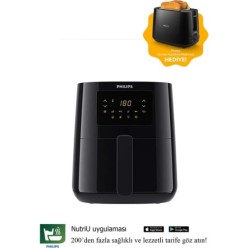 Philips Essential HD9252/90 Airfryer Fritöz + HD2581/90 Ekmek Kızarma Makinesi Hediyeli