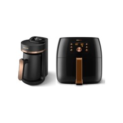 Philips BXA0014  HD9867/90 Premium Airfryer Xxl Fritöz + HDA150/60 Türk Kahvesi Hediyeli