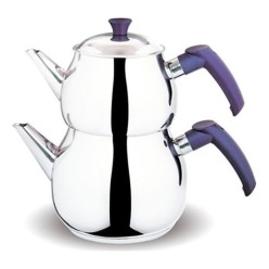 FMS Küre Midi Çaydanlık Mor