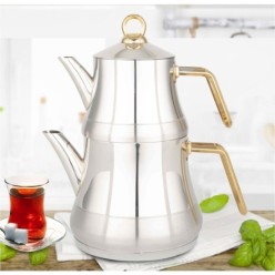 Fms Yıldız Çaydanlık Orta Altın Kulp