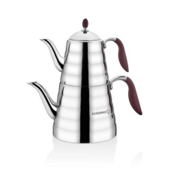 Korkmaz A219-01 Viva Bordo Çaydanlık Takımı