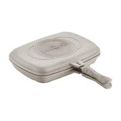 KORKMAZ A1469-1 DUPLO KAPAKLI TAVA 34*25