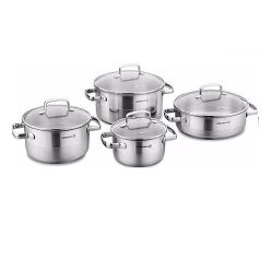 KORKMAZ A1965 STILA 8 PARÇA TENCERE SETİ