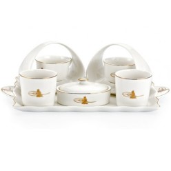 SIMA KAHVE TKM 8P TEPSILI OSMANLI 1035