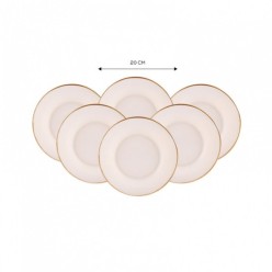 KARACA RETRO BEJ 6P PASTA TKM