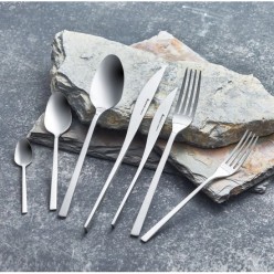 Karaca New Everest 84 Parça 12 Kişilik Elegance Kutulu Çatal Kaşık Bıçak Takımı