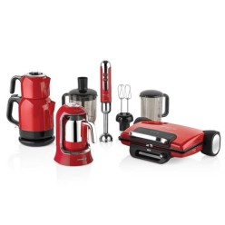 Korkmaz A1815 Rosa 14 Parça Elektrikli Çeyiz Seti Kırmızı