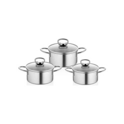 ByKardelen 6'lı Mini Tencere Seti