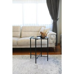 HE Dizayn Aksesuar Katlanır Tepsili Sehpa