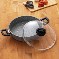 Emsan Titanium Granit Karnıyarık Tenceresi 26 cm