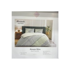 Özdilek Minimale Çift Kişilik Yeşil Nevresim Takımı