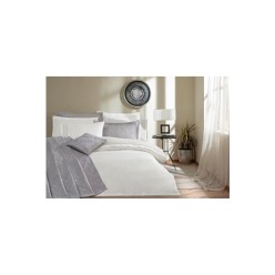 Özdilek Yatak Örtülü Nevresım Takımı Perla Grı