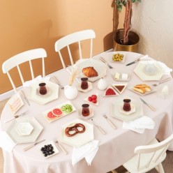 Karaca New Puzzle 32 Parça 6 Kişilik Kahvaltı Takımı