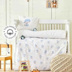 Karaca Home Baby Boys %100 Pamuk Bebek Nevresim Takımı