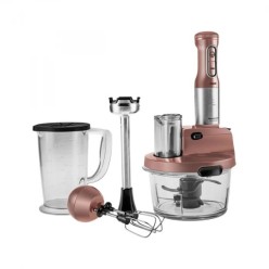 Karaca Mastermaid Prosteel 2500 W Cam Mutfak Robotu Rosegold