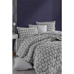 Clasy Wellsoft Jakarlı Tek Kişilik Uyku Seti Perle V4 Gri