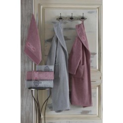 Hepsi İçinde Çeyiz Paketi 56 Parça Mutlu Evim Mürdüm