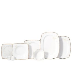 Korkmaz Zena Collection A8089 28 Parça 6 Kişilik Yemek Takımı