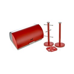 Neva N984 Sweet Kırmızı 4 Parça Ekmeklik Seti