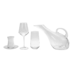 Karaca Neklus 49 Parça Yemek Takımı Koleksiyonu Bardak Seti Yaldızsız