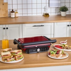 Karaca Gastro Grill Pro 2400W Izgara ve Tost Makinesi Kırmızı