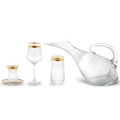 Karaca 49 Parça Line Gold Bardak Seti