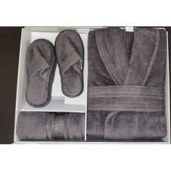 Özdilek Colourist Koyu Gri Banyo Seti