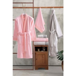 İyi Geceler İstanbul Emily Aile Bornoz Seti