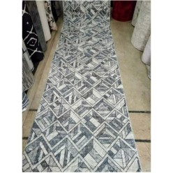 Aksu Prime Desenli Embos Yolluk 80 cm Alva Mavi