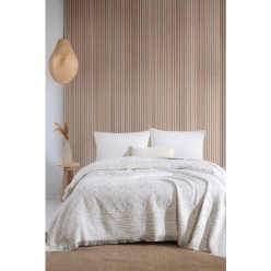 Elart Harmony Battaniye Çift Kişilik Ekru (220x240 cm)