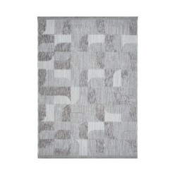 Orion OR04 Grey Modern Salon Halısı 100x200