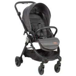 Kraft Onyx Bebek Arabası Koyu Gri