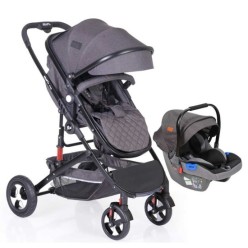 Prag Travel Sistem Bebek Arabası Koyu Gri