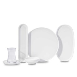 Korkmaz Luna Collection 25 Parça Kahvaltı Takımı A8700-1