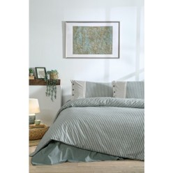 Özdilek Natural Line Çift Kişilik Nevresim Takımı Yeşil